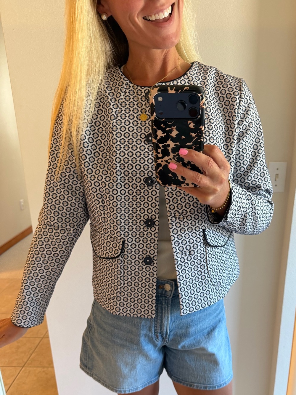 Brooks Brothers blue chic blazer/jacket - NWT, Size 12